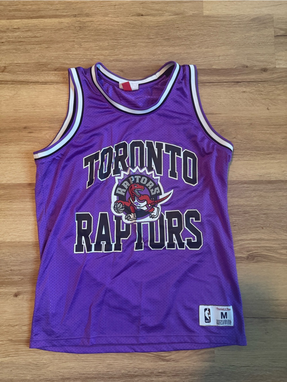 Mitchell & Ness Purple Toronto Raptors Jersey